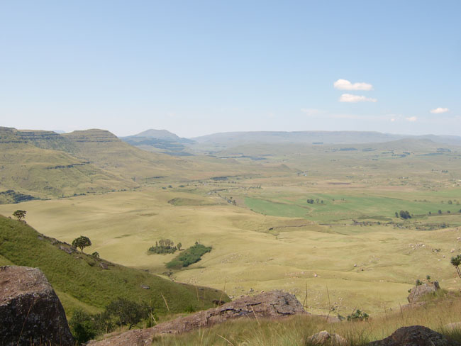 Valley below Mt Ikanti